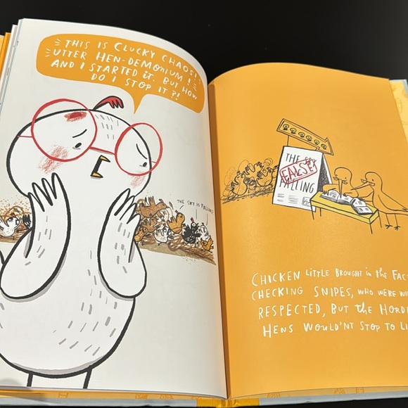 Chicken Little by Sam Wedelich - Hardcover Children’s Book - Picture 6 of 7